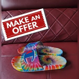 Champion Life™ IPO Tie Dye Men Slides - Size 14
